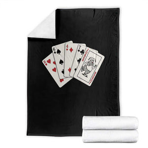 8647 Protest Playing Cards Throw Blanket Liberal Activist Anti Trump Graphic TS12 Black Print Your Wear