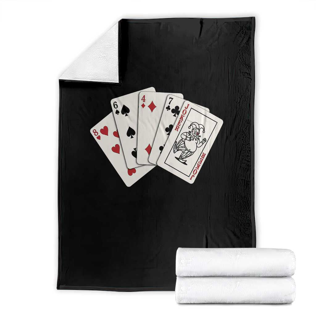 8647 Protest Playing Cards Throw Blanket Liberal Activist Anti Trump Graphic TS12 Black Print Your Wear