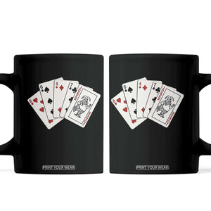 8647 Protest Playing Cards Coffee Mug Liberal Activist Anti Trump Graphic TS12 Black Print Your Wear