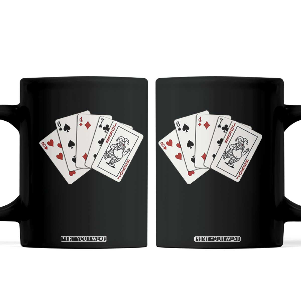 8647 Protest Playing Cards Coffee Mug Liberal Activist Anti Trump Graphic TS12 Black Print Your Wear