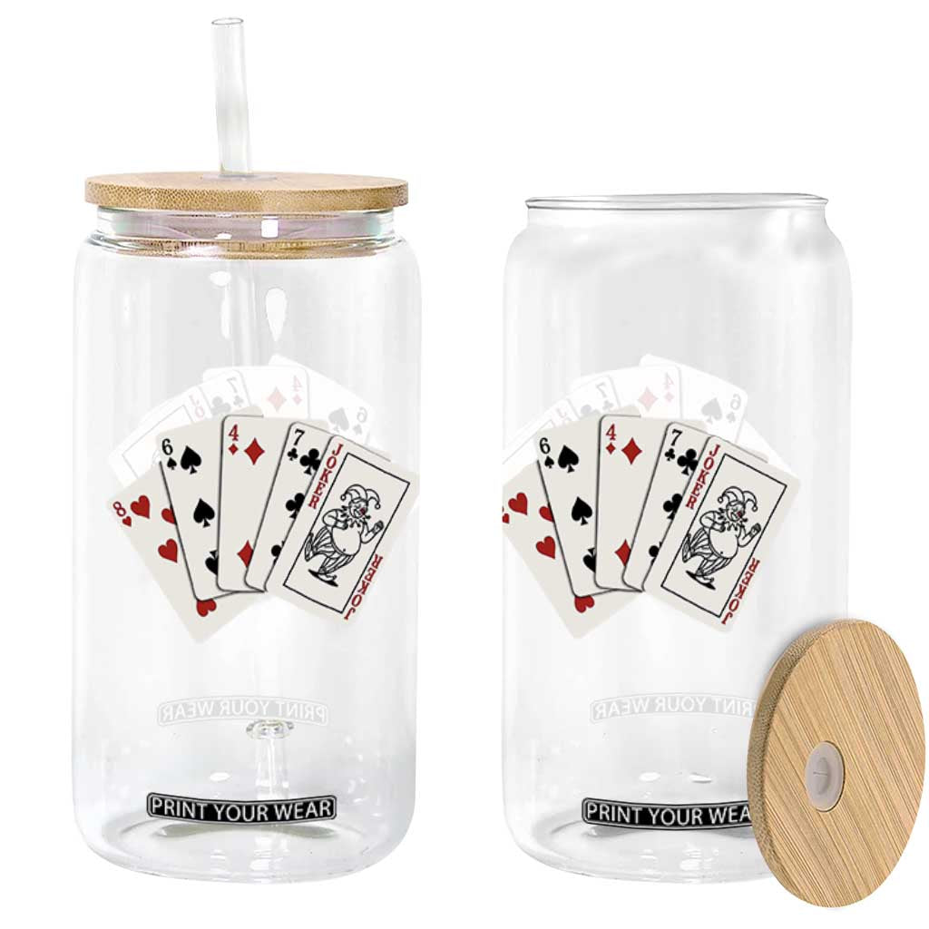 8647 Protest Playing Cards Glass Can Liberal Activist Anti Trump Graphic TS12 Print Your Wear