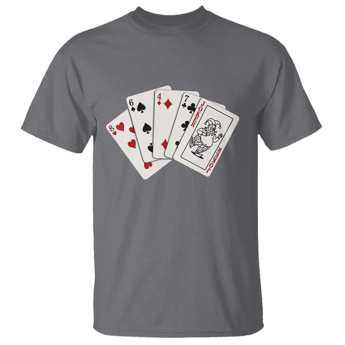 8647 Protest Playing Cards T Shirt Liberal Activist Anti Trump Graphic TS12 Charcoal Print Your Wear