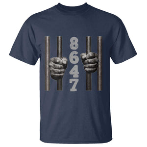Funny 8647 Jail T Shirt Freedom Protest Satire Graphic Gift TS12 Navy Print Your Wear