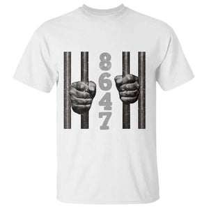 Funny 8647 Jail T Shirt Freedom Protest Satire Graphic Gift TS12 White Print Your Wear