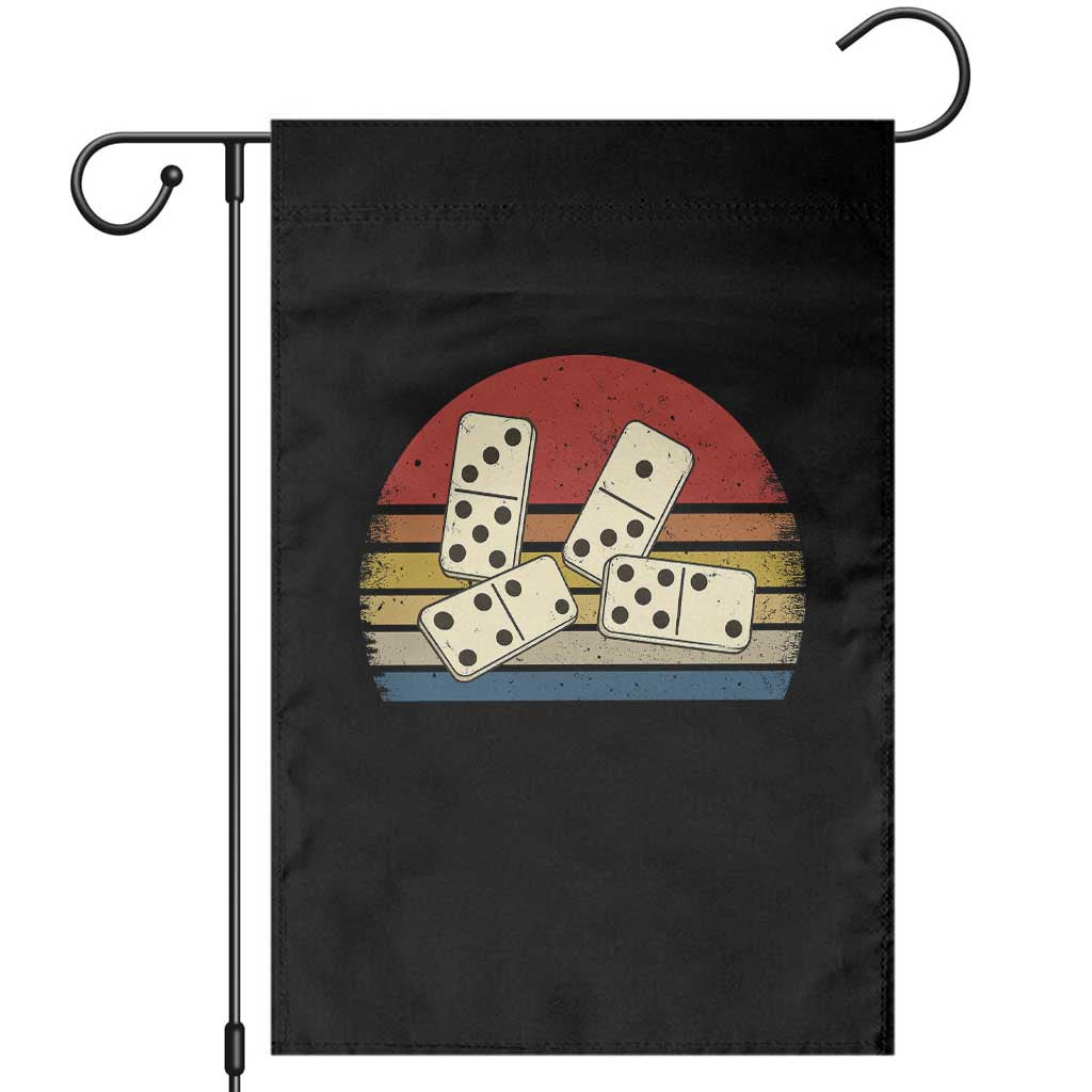 Vintage Domino Player 8647 Garden Flag Board Game Subtle Protest TS12 Black Print Your Wear