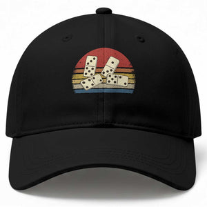 Vintage Domino Player 8647 Baseball Cap Board Game Subtle Protest TS12 Print Your Wear
