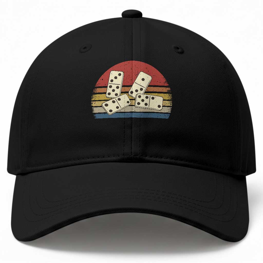 Vintage Domino Player 8647 Baseball Cap Board Game Subtle Protest TS12 Print Your Wear