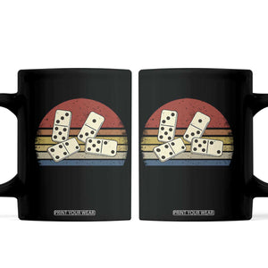 Vintage Domino Player 8647 Coffee Mug Board Game Subtle Protest TS12 Black Print Your Wear
