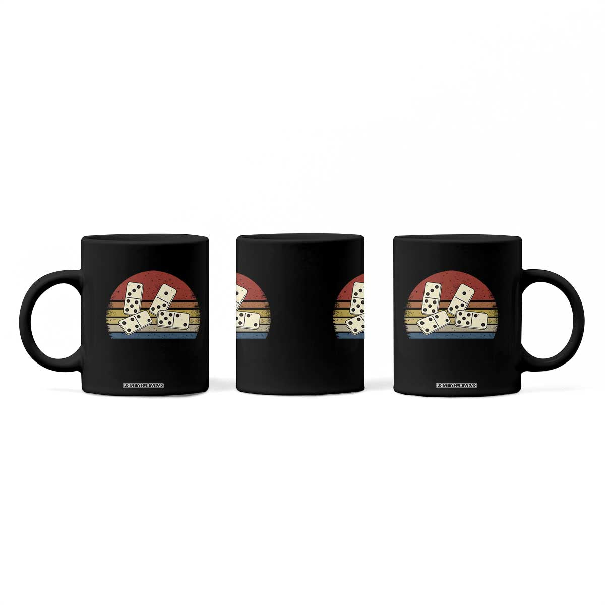 Vintage Domino Player 8647 Coffee Mug Board Game Subtle Protest TS12 Print Your Wear