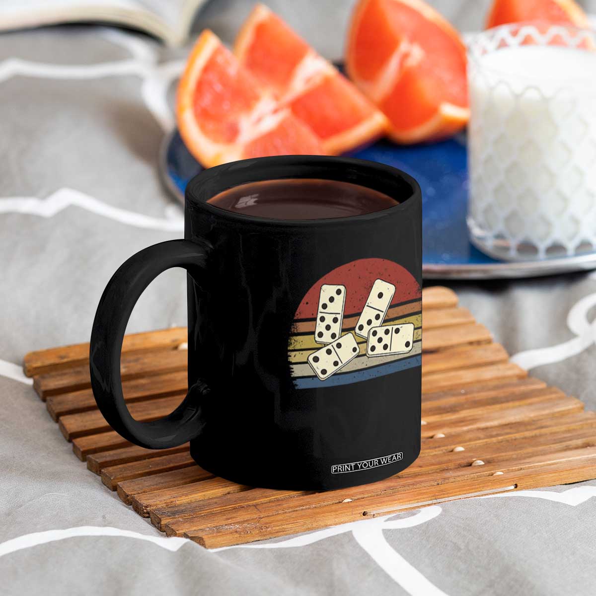 Vintage Domino Player 8647 Coffee Mug Board Game Subtle Protest TS12 Print Your Wear