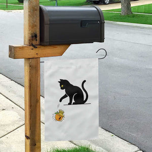 Funny No Kings Black Cat Garden Flag Rebellious Cat Lover Gift TS12 Print Your Wear