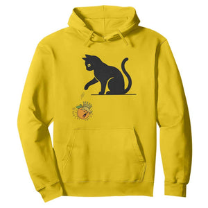 Funny No Kings Black Cat Hoodie Rebellious Cat Lover Gift TS12 Daisy Print Your Wear