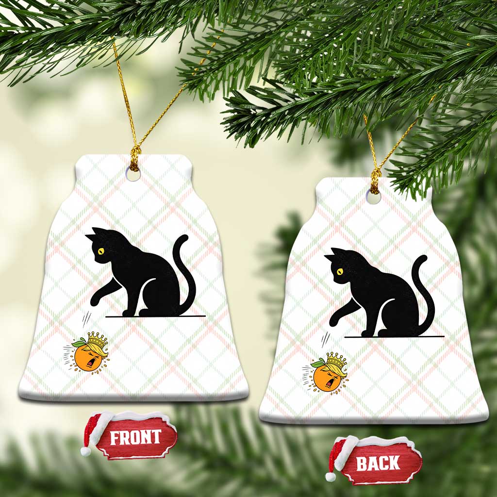 Funny No Kings Black Cat Ceramic Ornament Rebellious Cat Lover Gift TS12 Print Your Wear