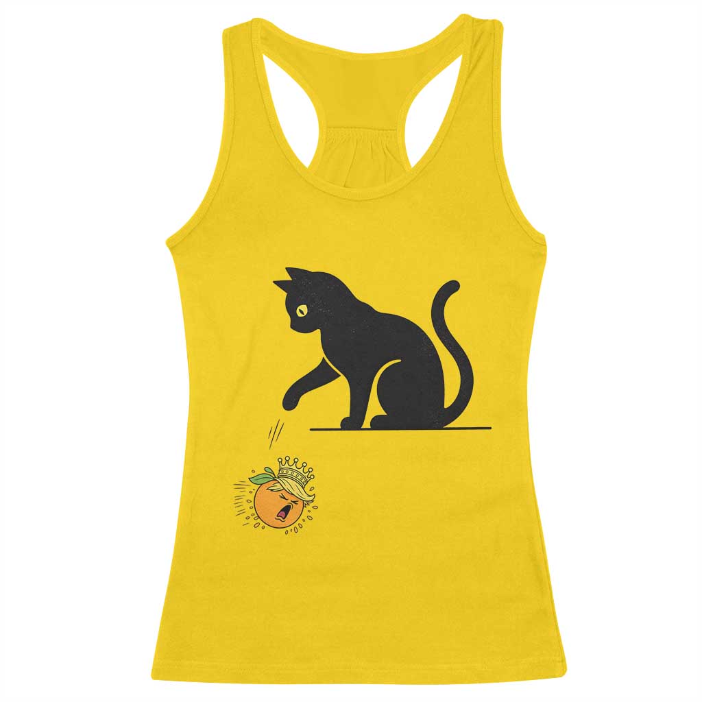 Funny No Kings Black Cat Racerback Tank Top Rebellious Cat Lover Gift TS12 Daisy Print Your Wear