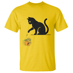 Funny No Kings Black Cat T Shirt Rebellious Cat Lover Gift TS12 Daisy Print Your Wear