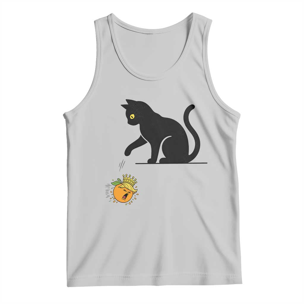 Funny No Kings Black Cat Tank Top Rebellious Cat Lover Gift TS12 Ash Print Your Wear