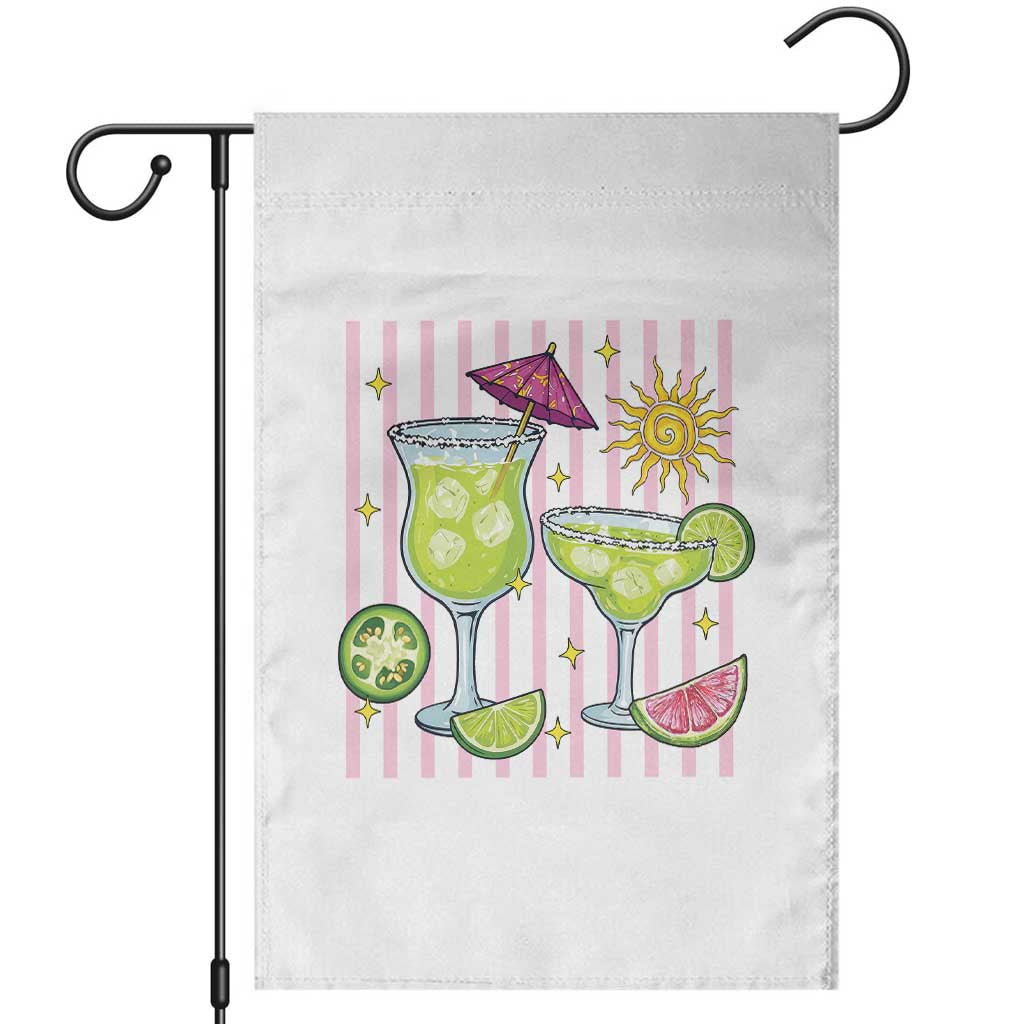Tropical Margarita Summer Garden Flag Beach Vacation Graphic TS12 White Print Your Wear