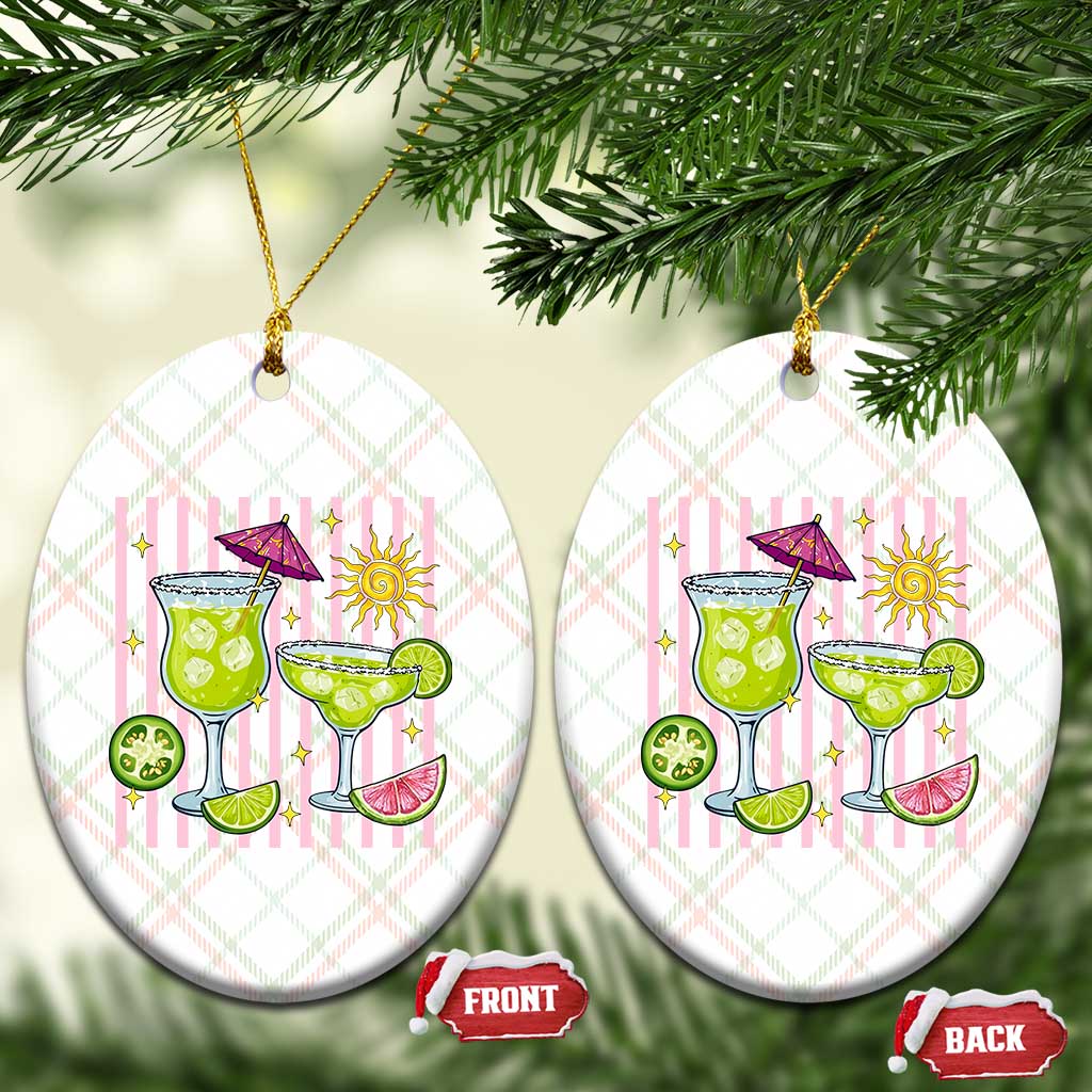 Tropical Margarita Summer Ceramic Ornament Beach Vacation Graphic TS12 Print Your Wear