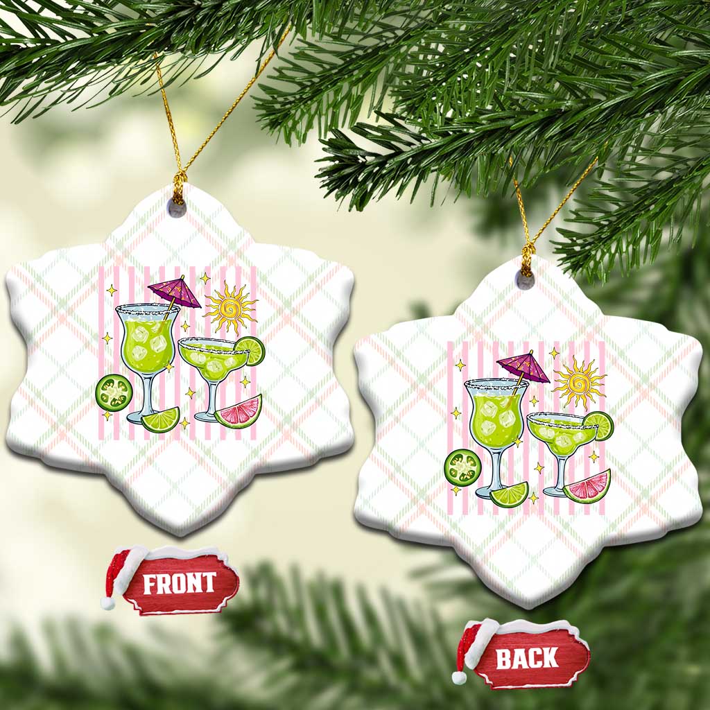 Tropical Margarita Summer Ceramic Ornament Beach Vacation Graphic TS12 Print Your Wear
