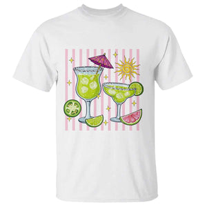 Tropical Margarita Summer T Shirt Beach Vacation Graphic TS12 White Print Your Wear
