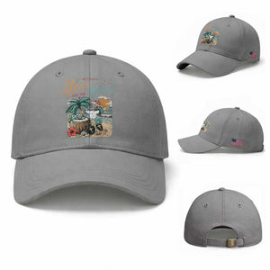 Funny Christian Beach Gift Baseball Cap All I Need Is Jesus And The Beach TS12 Baseball Cap Universal Fit Sport Gray Print Your Wear