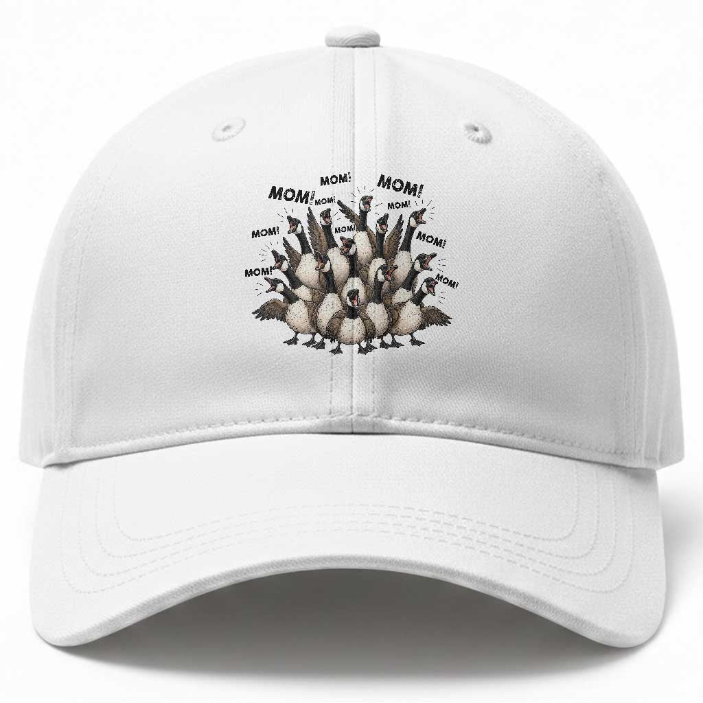 Silly Goose Mom Baseball Cap Funny Parenting Chaos Motherhood TS12 Print Your Wear