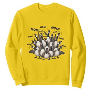 Silly Goose Mom Sweatshirt Funny Parenting Chaos Motherhood TS12 Daisy Print Your Wear