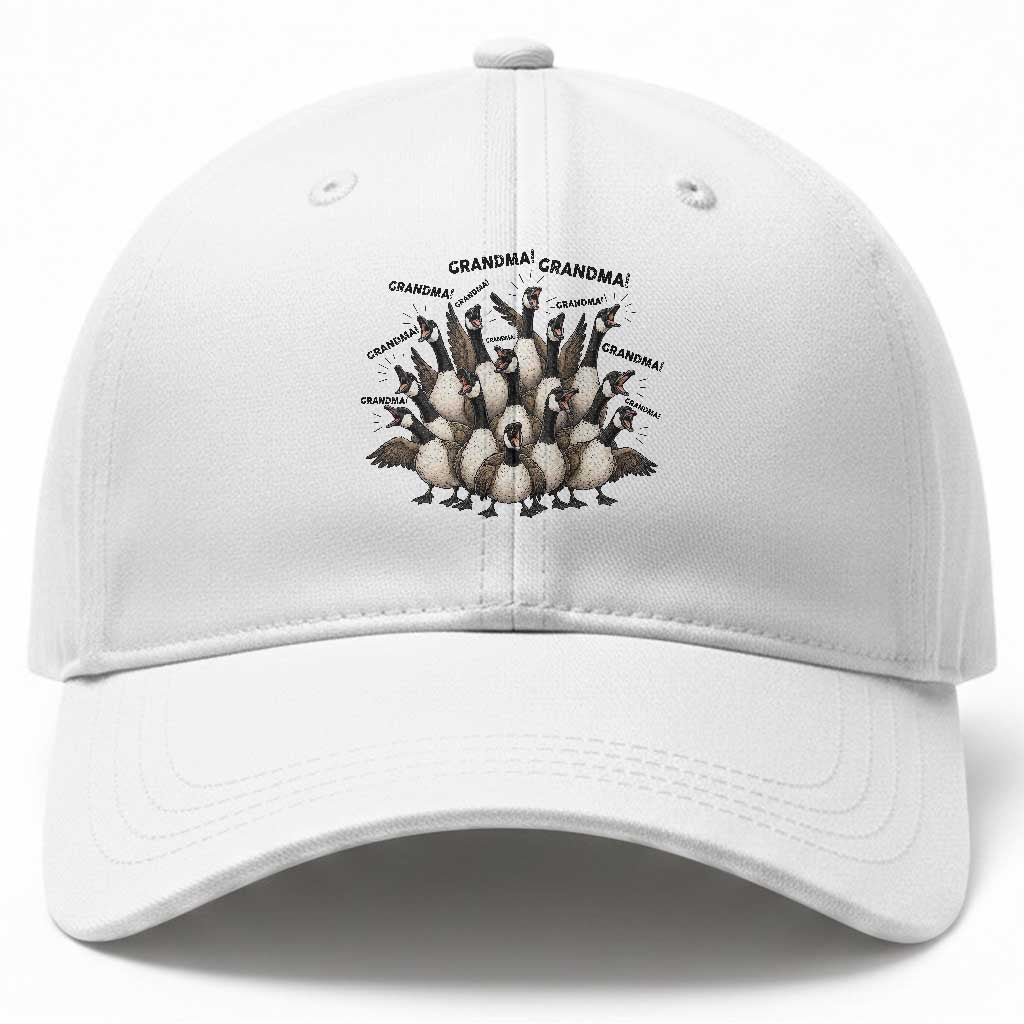Funny Silly Goose Grandma Baseball Cap Chaos Coordinator Grandma Life Graphic TS12 Print Your Wear