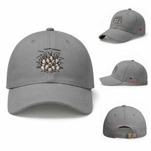 Funny Silly Goose Grandma Baseball Cap Chaos Coordinator Grandma Life Graphic TS12 Baseball Cap Universal Fit Sport Gray Print Your Wear