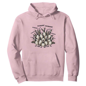 Silly Goose Husband Hoodie Funny Marriage Chaos Husbandhood TS12 Light Pink Print Your Wear