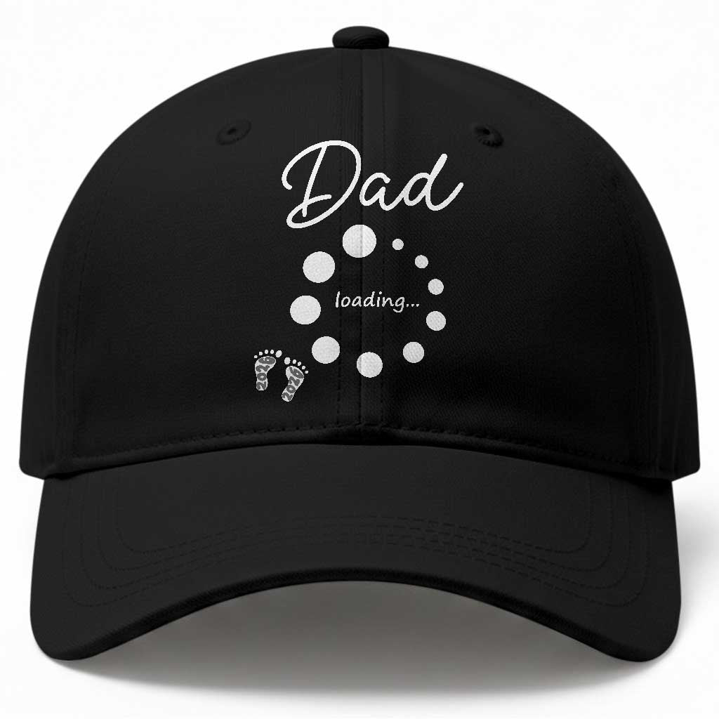 Dad Loading 2026 Baseball Cap Future Dad Announcement TS12 Print Your Wear