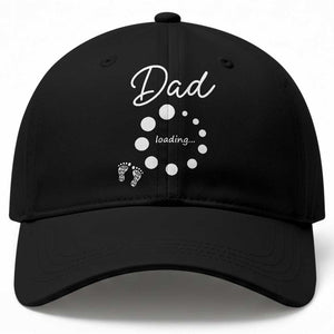 Dad Loading 2026 Baseball Cap Future Dad Announcement TS12 Print Your Wear