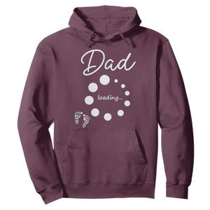 Dad Loading 2026 Hoodie Future Dad Announcement TS12 Maroon Print Your Wear