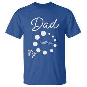 Dad Loading 2026 T Shirt Future Dad Announcement TS12 Royal Blue Print Your Wear