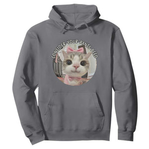 Consider Your Pants Peed Hoodie Funny Cat Meme Saying TS12 Charcoal Print Your Wear
