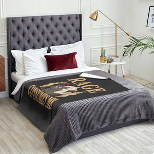 Cute Cat Throw Blanket Rage Is Consuming Me TS12 Print Your Wear
