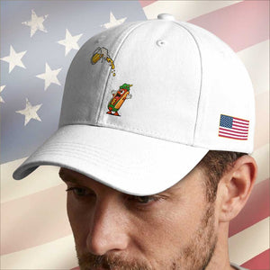 Funny Sausage Waiting For Beer Baseball Cap Oktoberfest Gift TS12 Print Your Wear