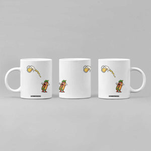 Funny Sausage Waiting For Beer Coffee Mug Oktoberfest Gift TS12 Print Your Wear