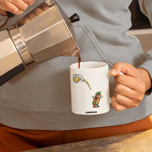 Funny Sausage Waiting For Beer Coffee Mug Oktoberfest Gift TS12 Print Your Wear