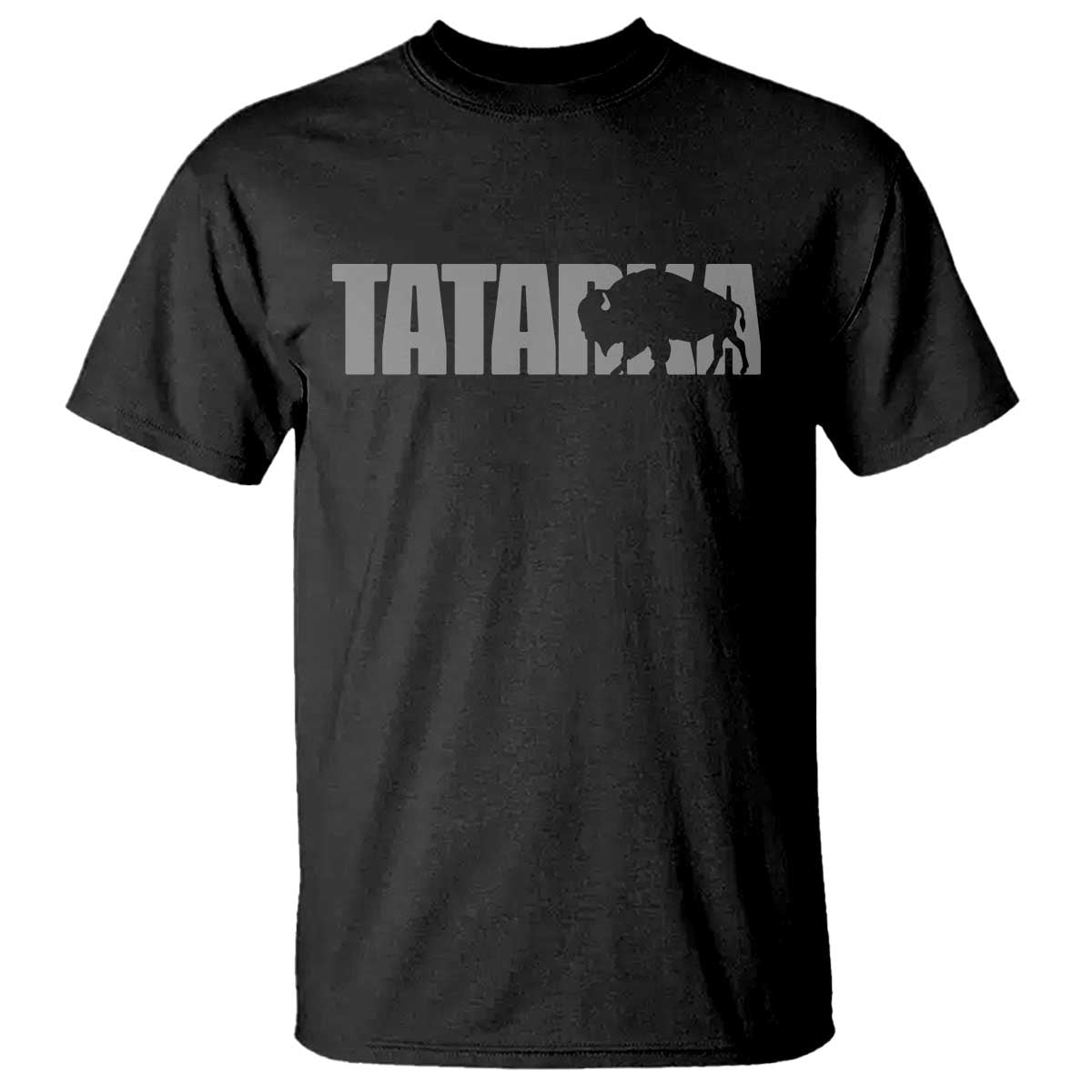 Vintage Tatanka Bison T Shirt Native American Buffalo Graphic TS12 Black Print Your Wear