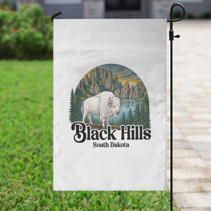 Black Hills South Dakota White Buffalo Garden Flag State Pride Gift TS12 Print Your Wear