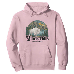 Black Hills South Dakota White Buffalo Hoodie State Pride Gift TS12 Light Pink Print Your Wear