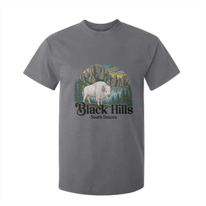 Black Hills South Dakota White Buffalo T Shirt For Kid State Pride Gift TS12 Charcoal Print Your Wear