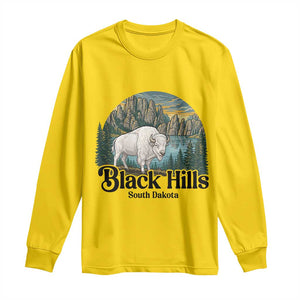 Black Hills South Dakota White Buffalo Long Sleeve Shirt State Pride Gift TS12 Daisy Print Your Wear