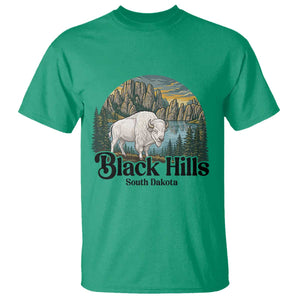 Black Hills South Dakota White Buffalo T Shirt State Pride Gift TS12 Irish Green Print Your Wear