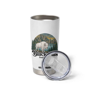 Black Hills South Dakota White Buffalo Tumbler Cup State Pride Gift TS12 Print Your Wear