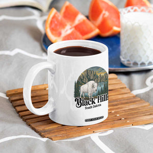 Black Hills South Dakota White Buffalo Coffee Mug State Pride Gift TS12 Print Your Wear