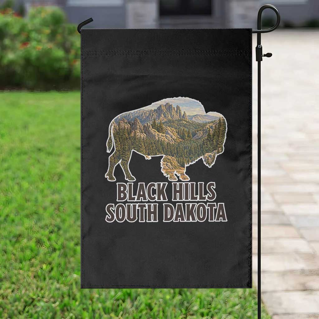 Black Hills South Dakota Bison Garden Flag State Pride Gift TS12 Print Your Wear