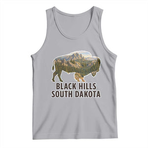Black Hills South Dakota Bison Tank Top State Pride Gift TS12 Athletic Heather Print Your Wear