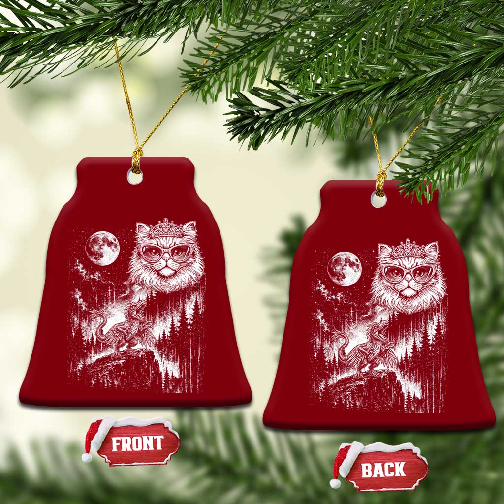 Vintage Geek Princess Cat Ceramic Ornament Full Moon Engraving Art Gift TS12 Print Your Wear